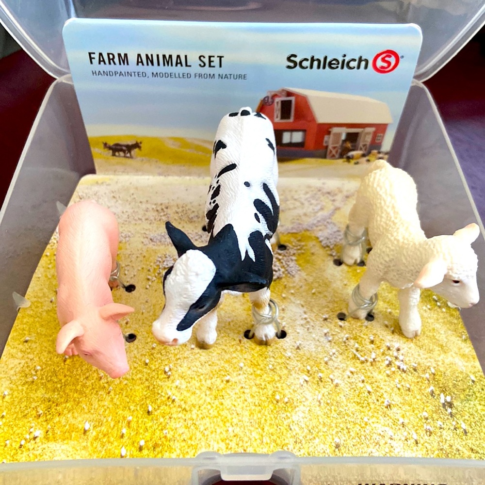 Schleich farm animal set